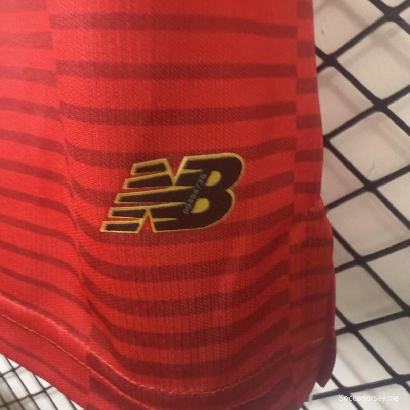 قميص ديبورتيفو تولوكا FC الأحمر (المباريات على أرضه) - إصدار اللاعبين 25/26