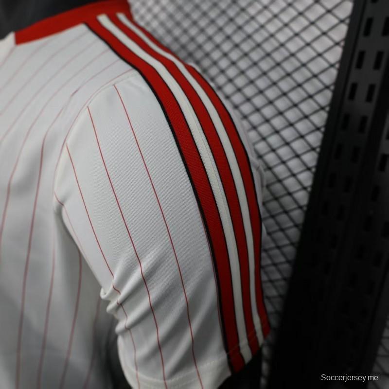 إصدار اللاعب 25/26 قميص بنفيكا بنفيكا أبيض غير رسمي