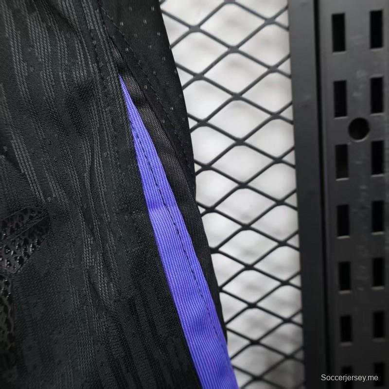 نسخة اللاعب 25/26 شورت برشلونة أسود قصير 25/26