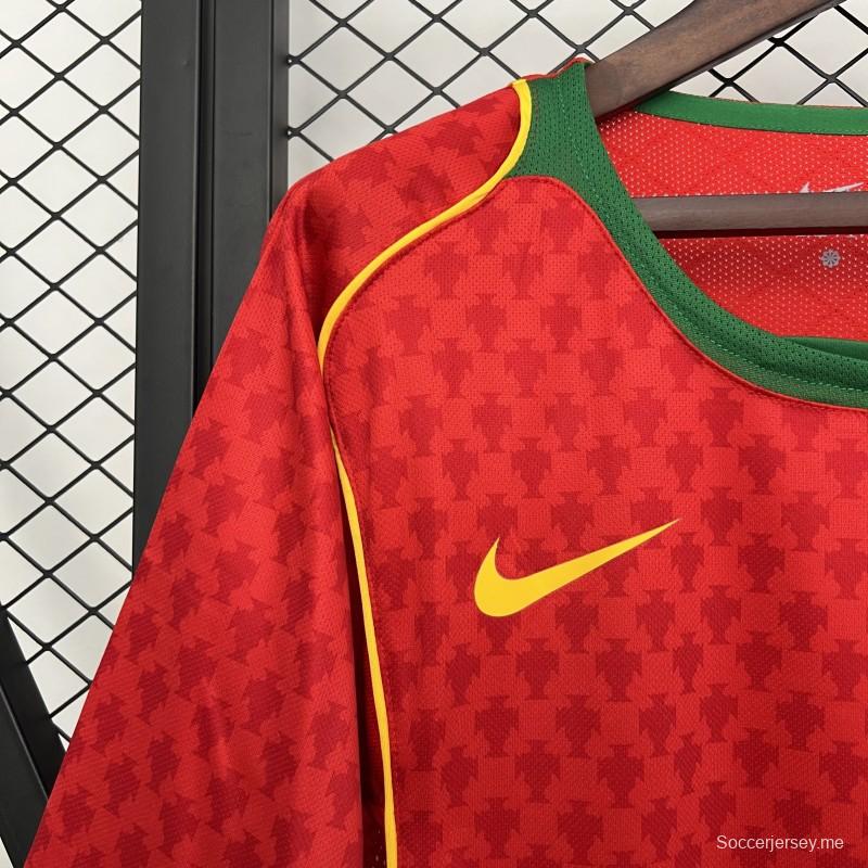 قميص منتخب البرتغال القديم 2004 ريترو هوم جيرسي