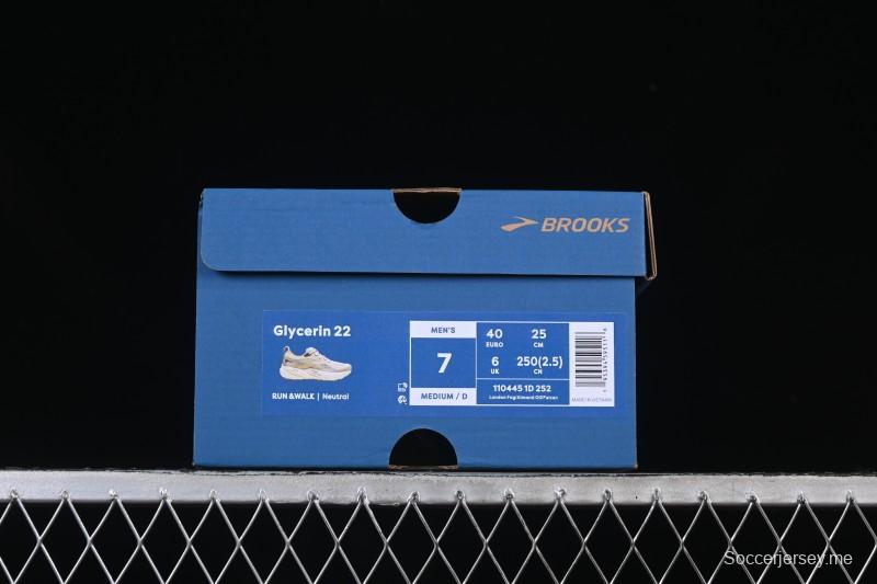 حذاء الجري بروكس جليسرين 22 نيتروجين ماراثون مبطن من بروكس جليسرين 22 - 1104451D052