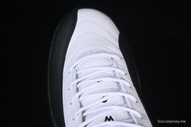 حذاء كرة السلة نايك اير جوردان 12 ريترو تاكسي تاكسي بإبزيم ذهبي - CT8013-117