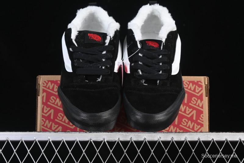 حذاء تزلج فانس كنو سكول منخفض السقف من جلد الغزال - VN0009QCBMA