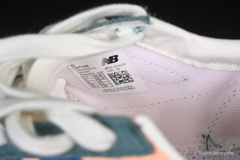 حذاء كاجوال من سلسلة نيو بالانس 471 من القماش والجلد - U471AE