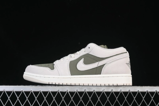 نايك اير جوردان 1 اير جوردان 1 لاو AJ1 AJ1 حذاء رياضي كاجوال منخفض الرقبة أخضر نعناعي - HV4089-201