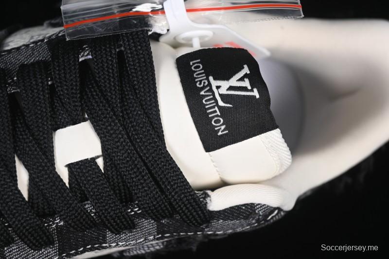 حذاء نايك اير فورس 1 '07 منخفض من نايك اير فورس 1 '07 LV Collaboration أبيض أسود سنيكرز كاجوال - YF9511-817