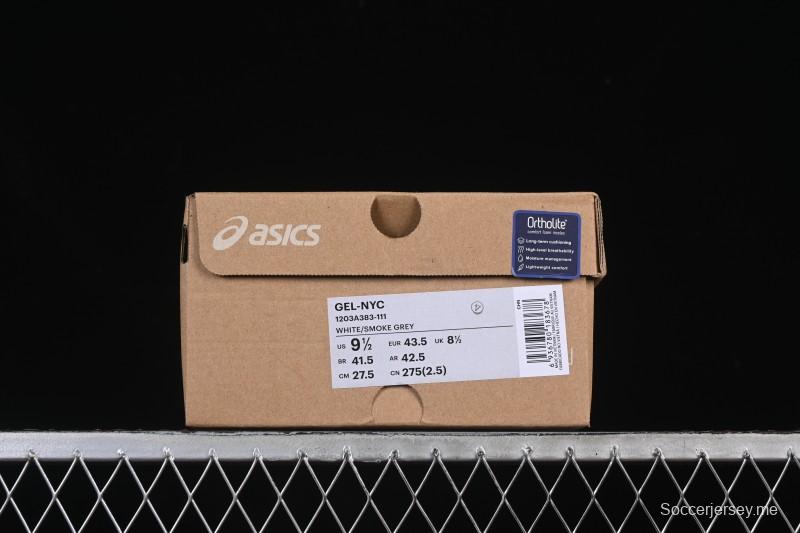 حذاء الجري جيل-نايك ريترو من اسيكس مع جزء علوي شبكي مسامي وجزء علوي من الشامواه - 1203A383-111