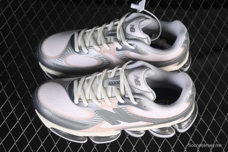 حذاء جري رياضي كاجوال رياضي من سلسلة نيو بالانس 2000 ريترو على طراز أبي - U20005F9