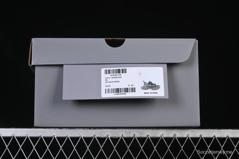 بالنسياغا 3XL بالنسياغا حذاء جري عصري بفيونكة من الساتان - W3XSSB9200