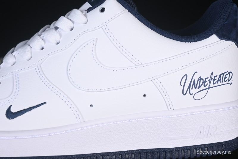 حذاء نايك اير فورس 1'07 منخفض أبيض أزرق كاجوال رياضي نايك - ZH0316-119