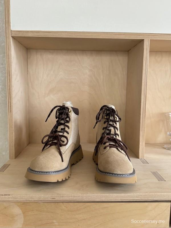 Agoge Autumn Winter New British Style Ankle Boots Martin Boots - KFY00