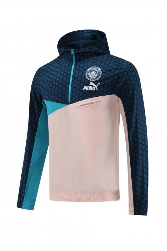 جاكيت نصف سحاب مانشستر سيتي + بنطال طويل S-2XL