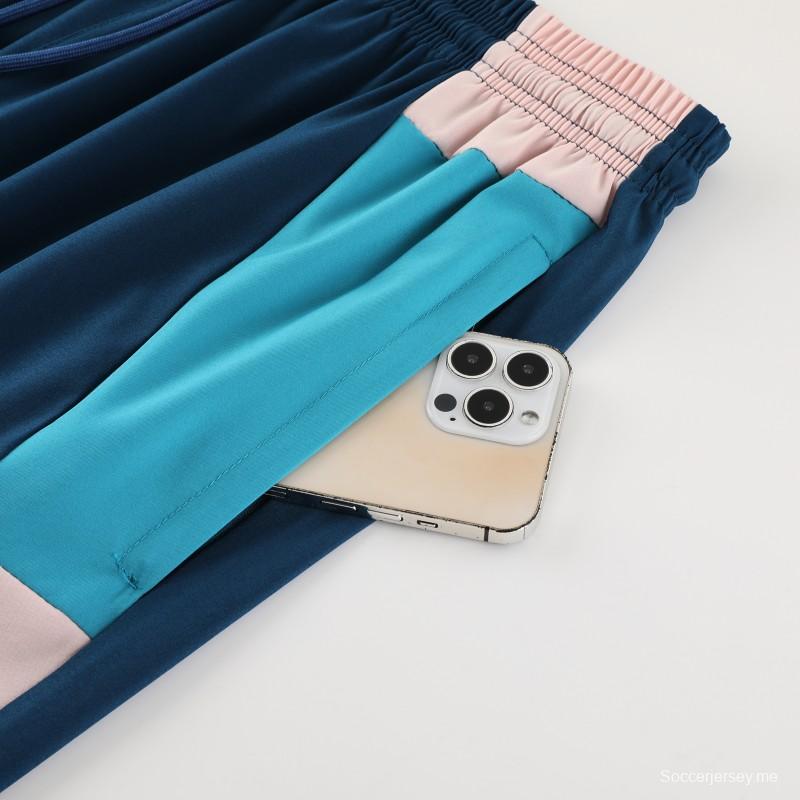 جاكيت نصف سحاب مانشستر سيتي + بنطال طويل S-2XL