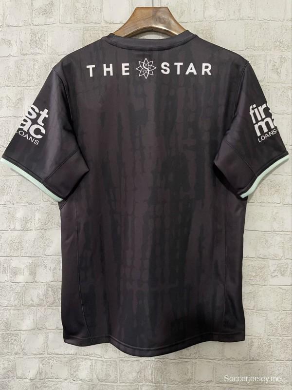 25/26 قميص تدريب بريسبان برونكوس رمادي فحمي 25/26