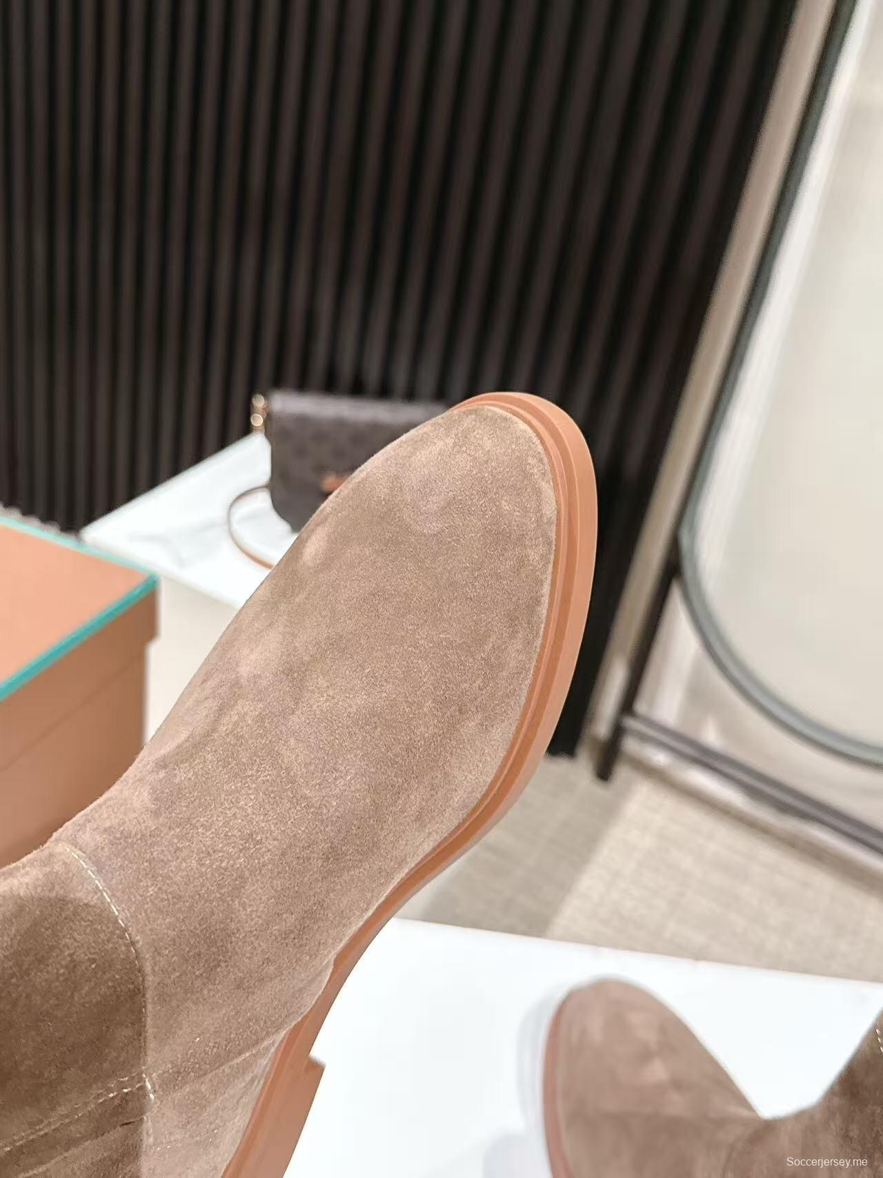 Loro Piana Fall/Winter 2025 Classic Old Money Style Ankle Boots - LY00370/LY00410