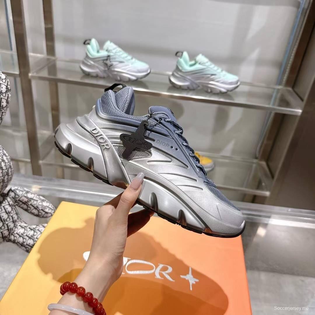 حذاء رياضي بتصميم ريترو - AS00380 من ديور B44 أبي - AS00380