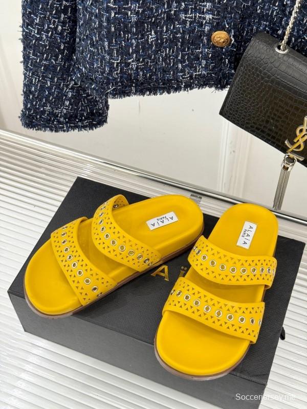 صندل كاجوال مجوف مجوف مجوف من ألايا 2025SS - KFY00260