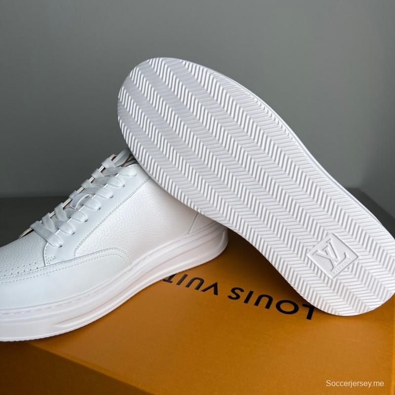حذاء رياضي رجالي من لويس فويتون بيفرلي هيلز برقبة منخفضة للرجال - YC