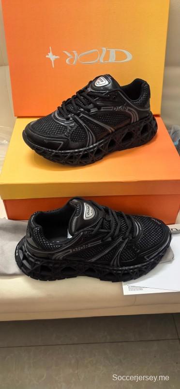 ديور B35 حذاء رياضي مكتنزة أبي B35 - B35