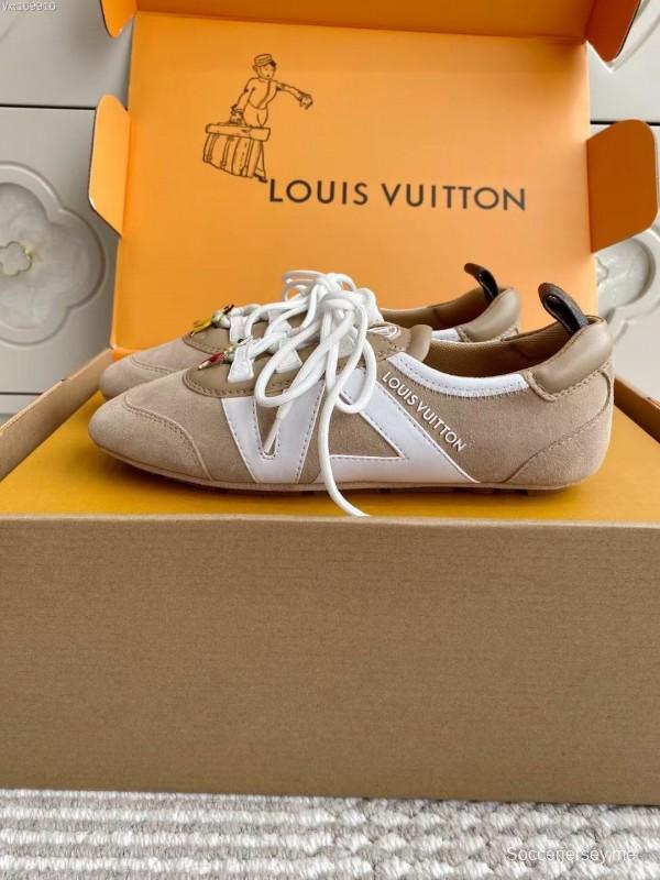 حذاء الباليه الرياضي سنيكرينا من لويس فويتون SNEAKERINA مع رقاقة - AS00350