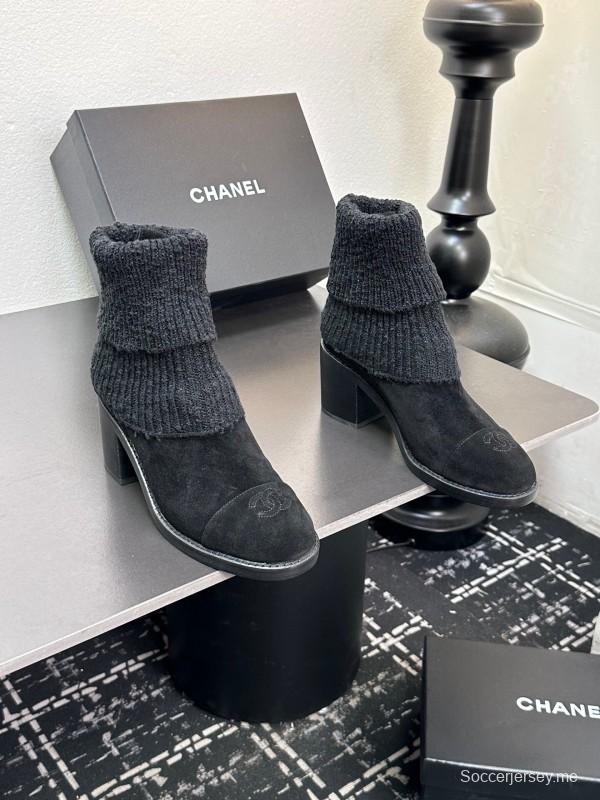 شانيل 2025/SS جزمة شورت شانيل 2025/SS عنصر أساسي لخريف وشتاء الخريف - LY00260