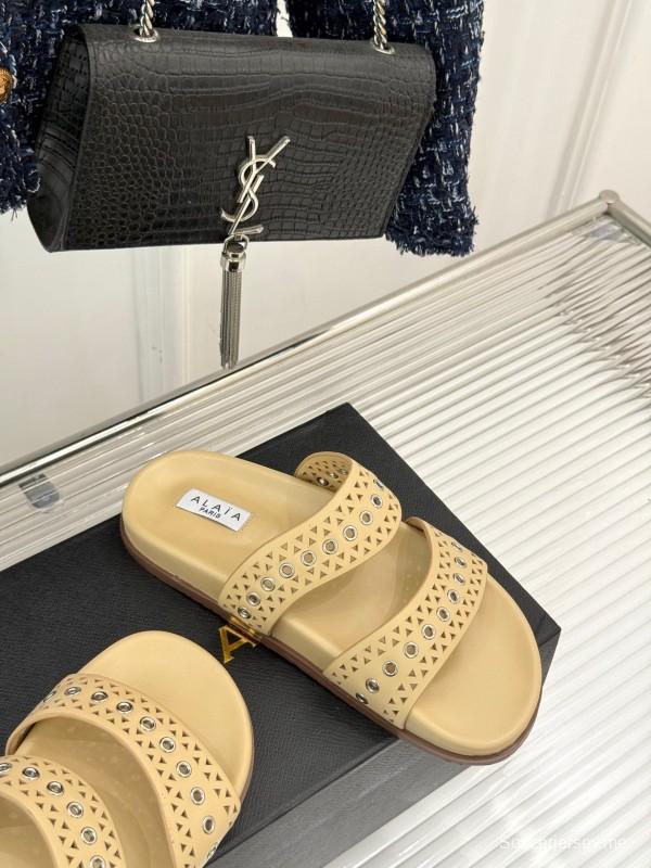 صندل كاجوال مجوف من ALAIA 2025 SS - KFY00260
