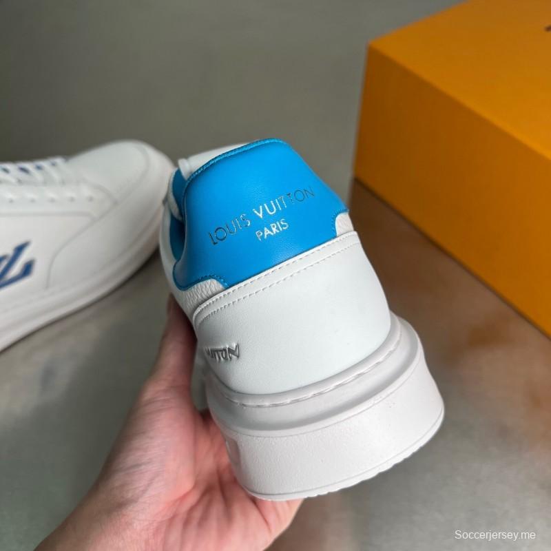 حذاء رياضي رجالي من لويس فويتون بيفرلي هيلز برقبة منخفضة للرجال - YC