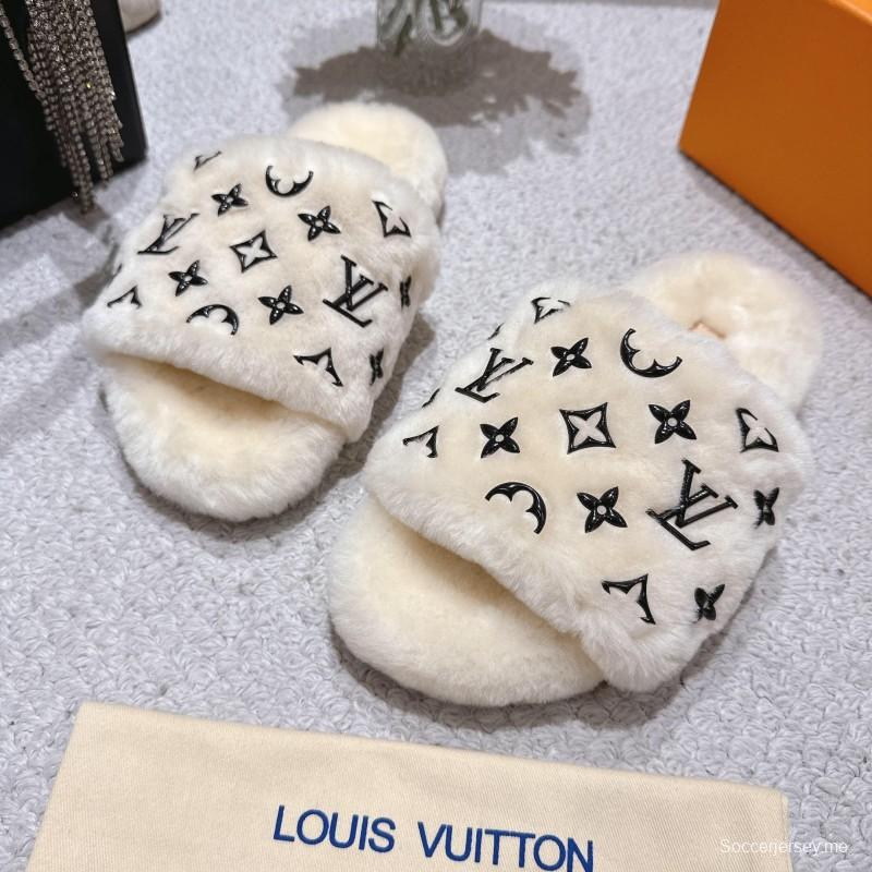 شباشب Lv 2025/ss من الصوف الكسول - LY00240