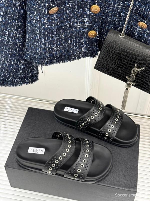 صندل ألايا لربيع وصيف 2025 كاجوال مجوف مجوف لربيع وصيف 2025 - KFY00260