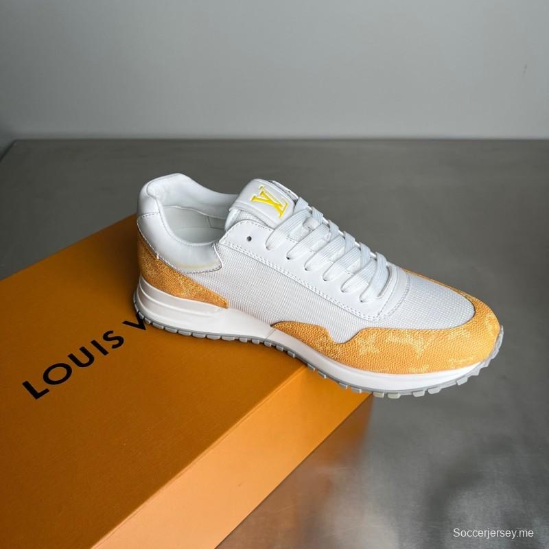 حذاء كاجوال للرجال من جلد العجل من جلد العجل من ليف رن اواي من جلد العجل برباط عند الأصابع المستديرة