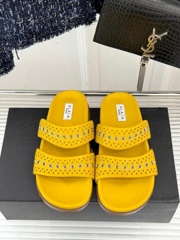 صندل كاجوال مجوف مجوف مجوف من ألايا 2025SS - KFY00260