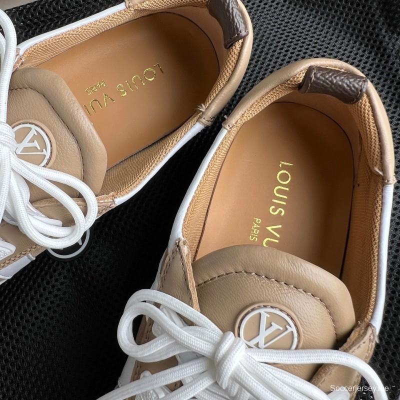 ليف سنيكرينا سنيكرينا 2025 حذاء باليه برباط مستدير من الأمام برباط فوق حذاء كاجوال قصير - YC