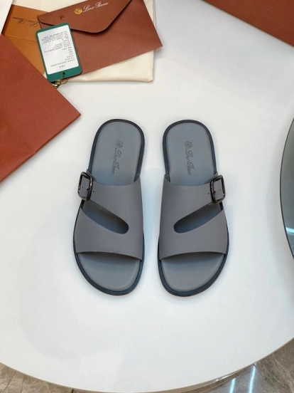 شباشب لورو بيانا 2025 SS للرجال لربيع وصيف 2025 للرجال بخياطة عالية الجودة ونعل مريح - AS00250