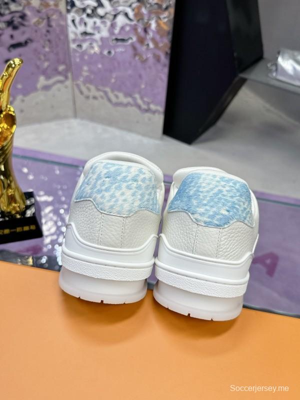 سلسلة أحذية لويس فويتون LV Trainer LV الرياضية بطبعة ثعبان - AS00430