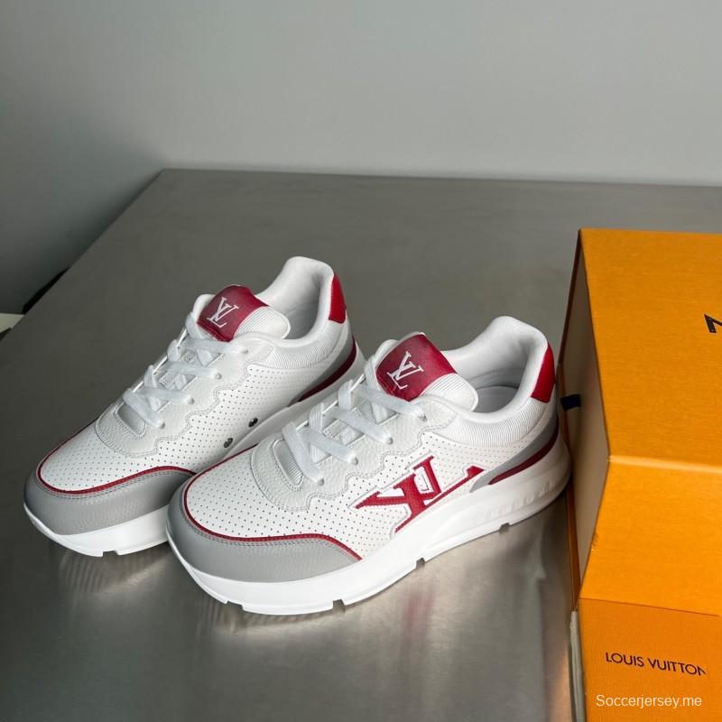 حذاء كلاسيكي جلدي كلاسيكي برباط عند الأصابع المستديرة بأربطة من الأمام والجزء العلوي منخفض الكاجوال للرجال - YC