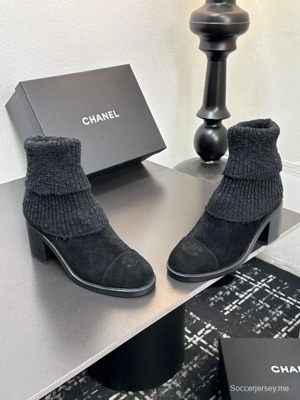 شانيل 2025/SS جزمة شورت شانيل 2025/SS عنصر أساسي لخريف وشتاء الخريف - LY00260