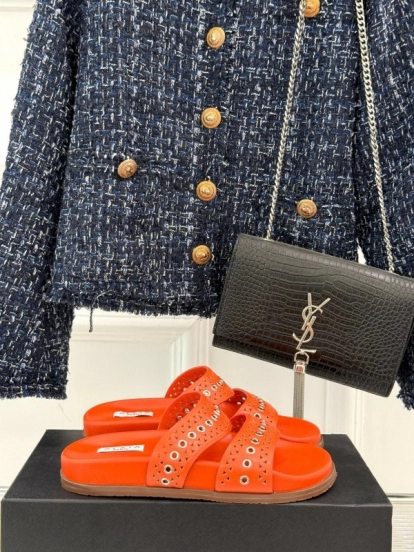 صندل ألايا لربيع وصيف 2025 كاجوال بقصّة الليزر - KFY00260