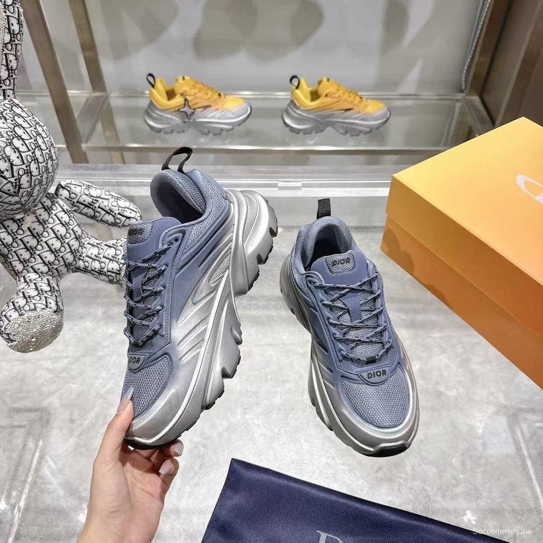 حذاء رياضي بتصميم ريترو - AS00380 من ديور B44 أبي - AS00380