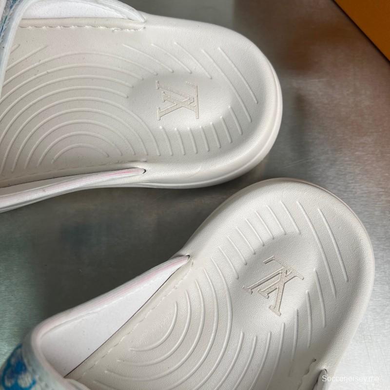 صندل ميامي ميامي ميامي بحزام فيلكرو من لويس فويتون - YC