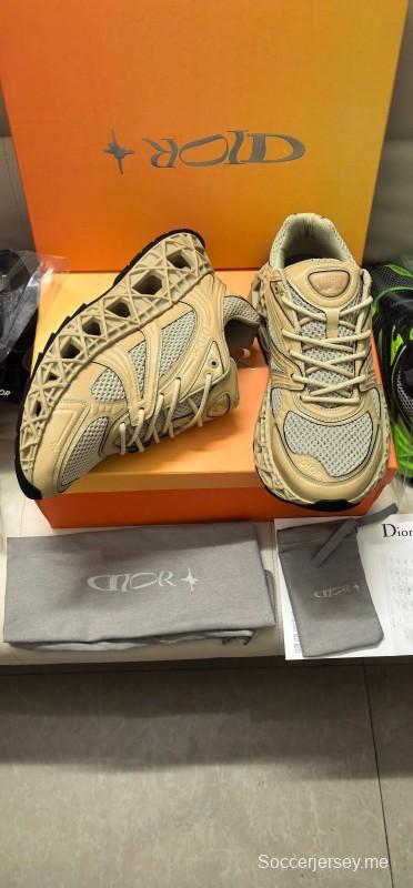 حذاء رياضي بتصميم ريترو - AS00400 من ديور B35 أبي أحذية رياضية بتصميم ريترو - AS00400