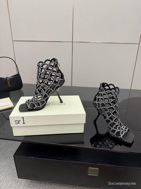 صنادل سيرجيو روسي صندل حورية البحر 2025 من مجموعة SS كوليكشن بشبكة صيد السمك - KFY00470