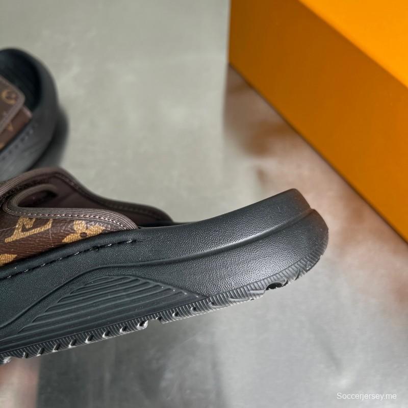 صندل ميامي ميامي ميامي بحزام فيلكرو من لويس فويتون - YC