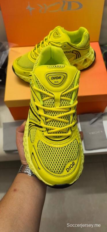 حذاء رياضي بتصميم ريترو - AS00400 من ديور B35 أبي أحذية رياضية بتصميم ريترو - AS00400