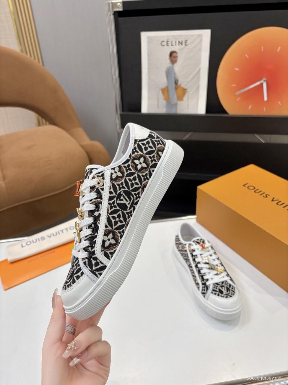 حذاء رياضي من سلسلة لاجون من لويس فويتون جينز بمشبك - AS00300