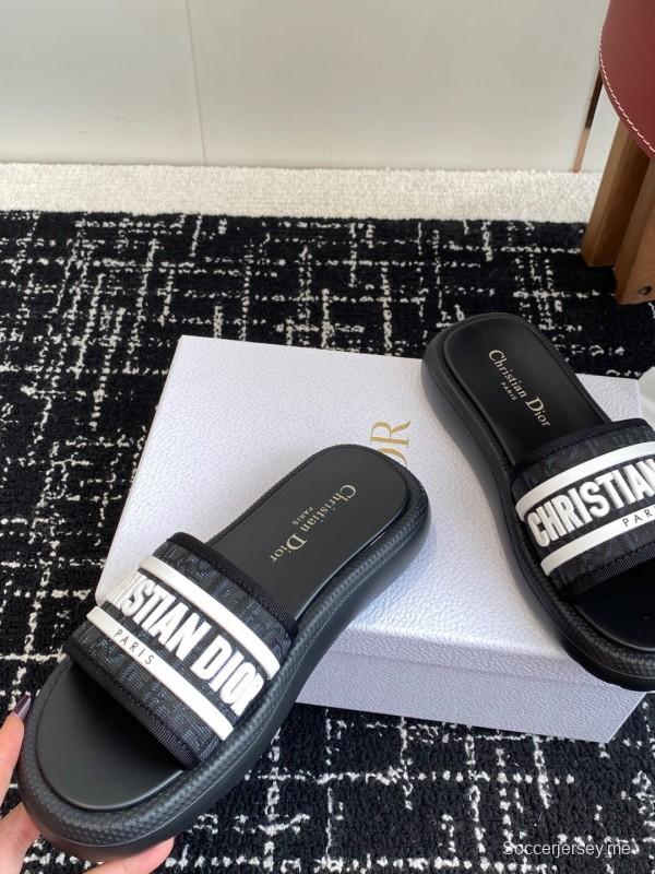 أحدث صنادل ديور لربيع وصيف 2025 لربيع وصيف 2025 ذات نعل رغوي خفيف الوزن - KFY00260