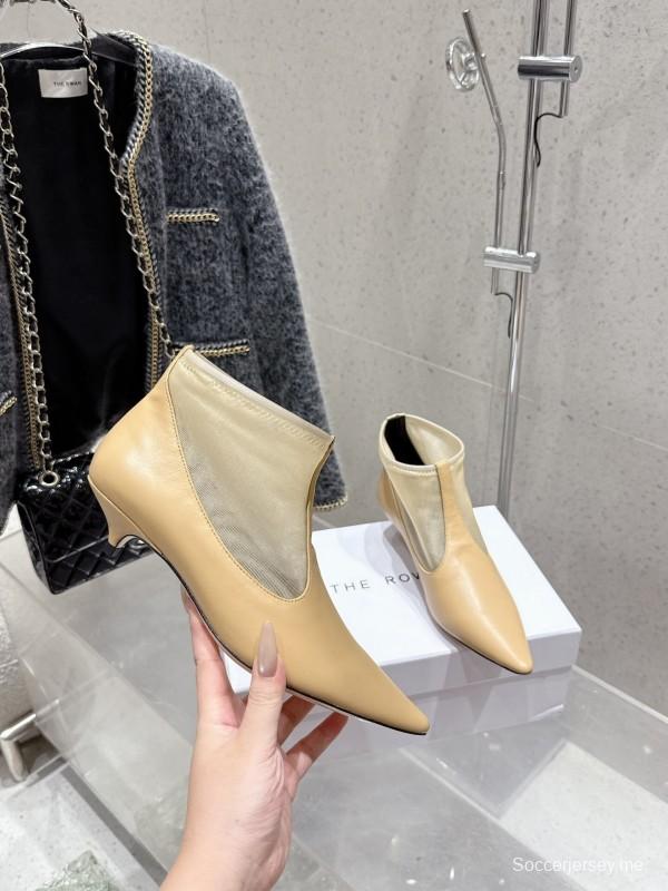 صندل بكعب شبكي بكعب عالٍ شبكي بكعب صغير من ثيرو 2025SS - KFY00320