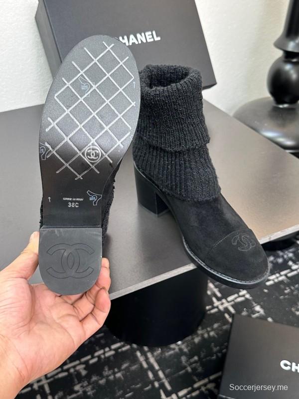 شانيل 2025/SS جزمة شورت شانيل 2025/SS عنصر أساسي لخريف وشتاء الخريف - LY00260