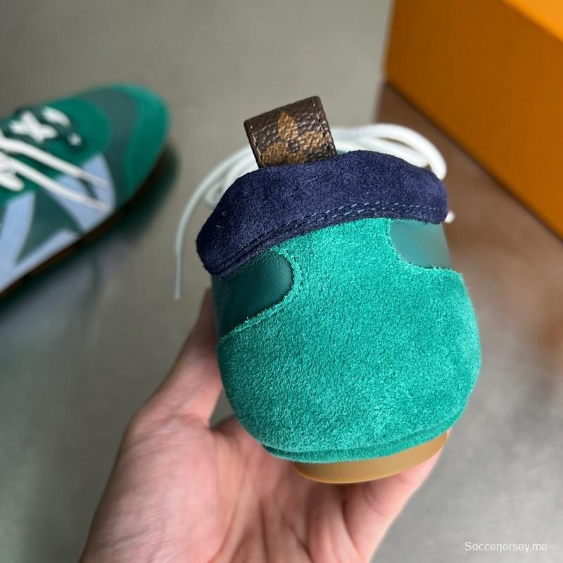 ليف سنيكرينا 2025 حذاء باليه مسطح برقبة منخفضة بأربطة كاجوال - YC