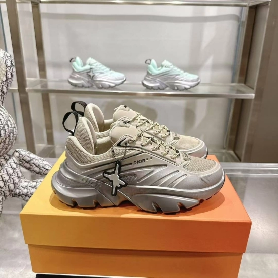 حذاء رياضي بتصميم ريترو - AS00380 من ديور B44 أبي أحذية رياضية بتصميم ريترو - AS00380