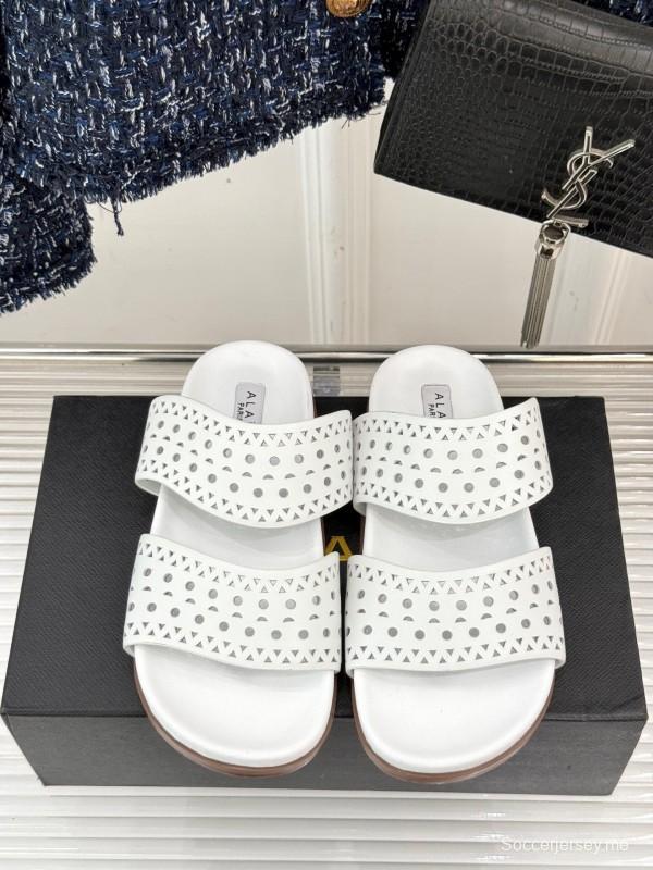 صندل آليا لربيع وصيف 2025 لربيع وصيف 2025 صندل كاجوال مخرم بالليزر - KFY00260